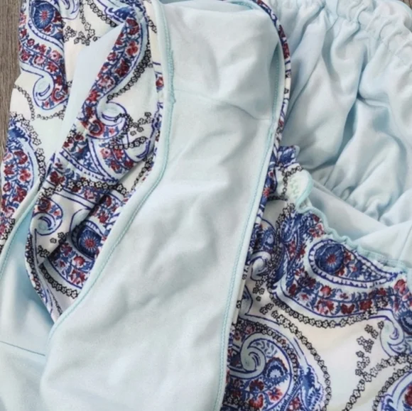 New!Frankies Bikini Fawn Shime Ruffle One Piece‎ Swimsuit - Picture 10 of 11